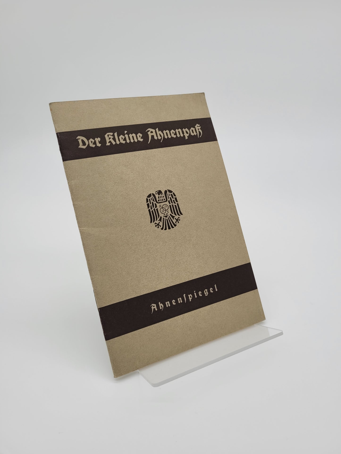 Der kleine Ahnenpass - Ahnenspiegel (Blanko)