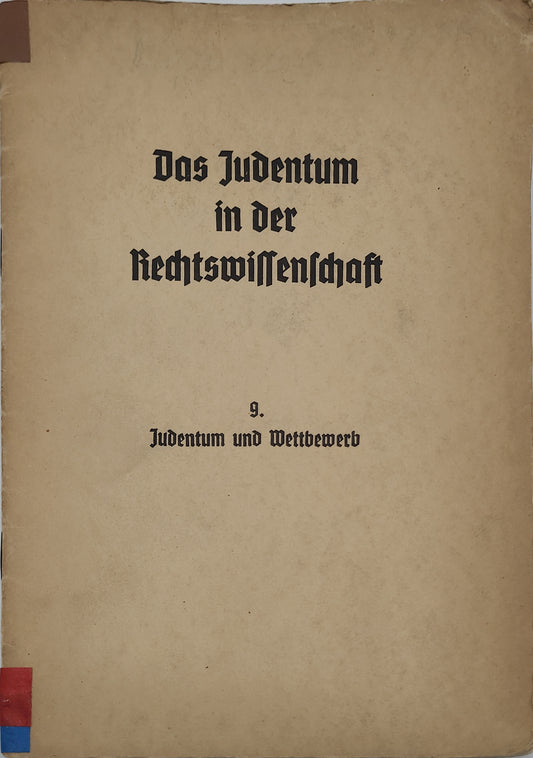 Das Judentum in der Rechtswissenschaft