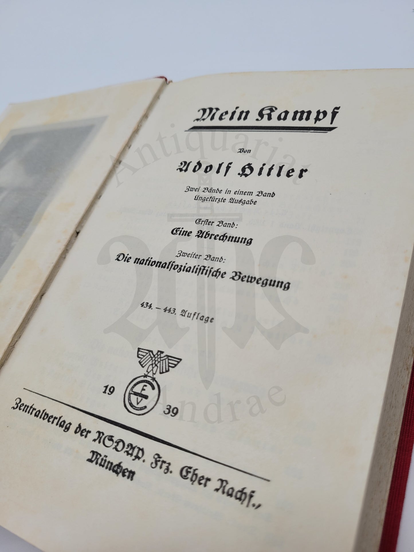 Mein Kampf Beamtenausgabe (Blanko)