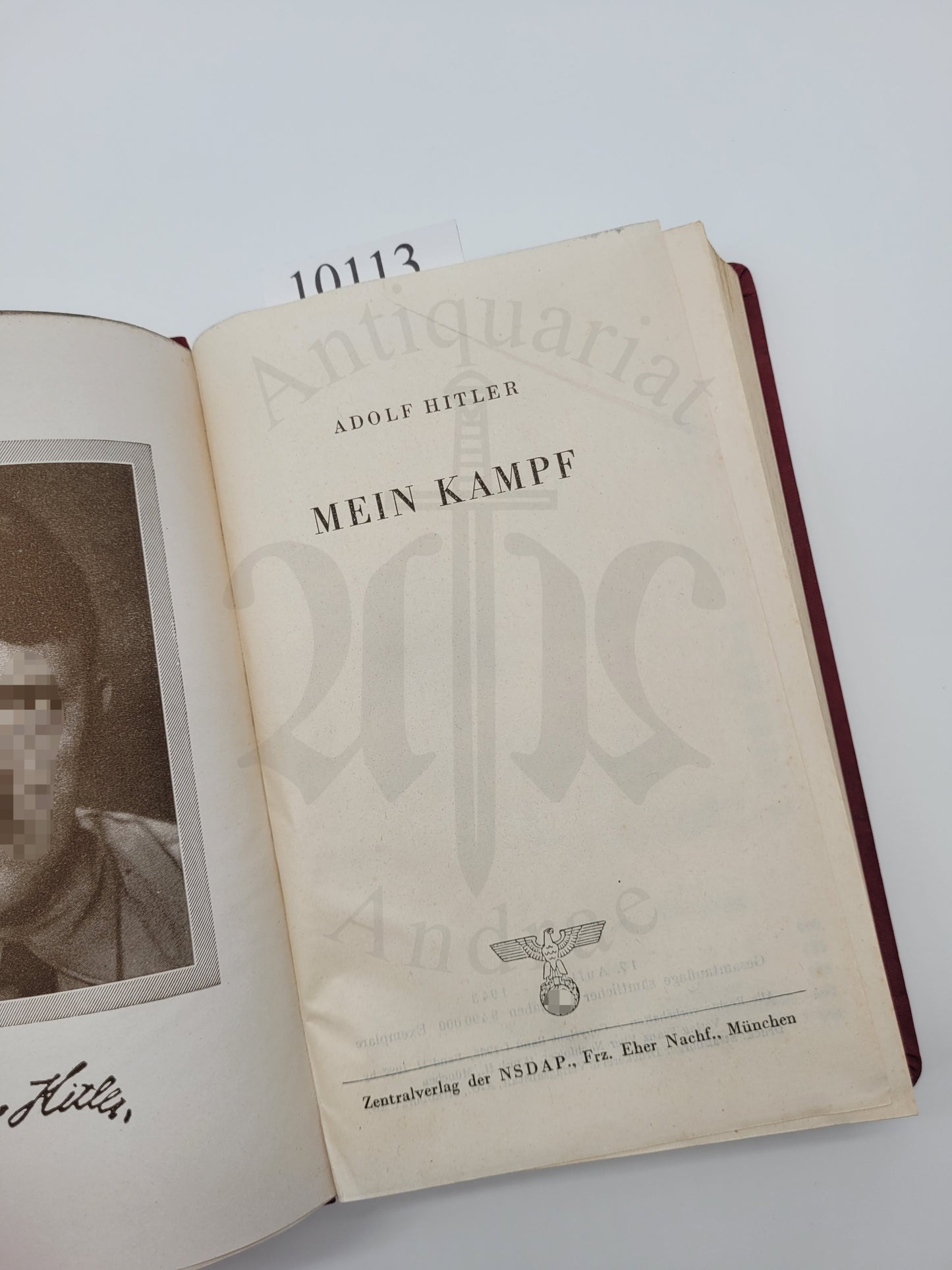 Mein Kampf Tornisterausgabe 1943 (Druckschrift)