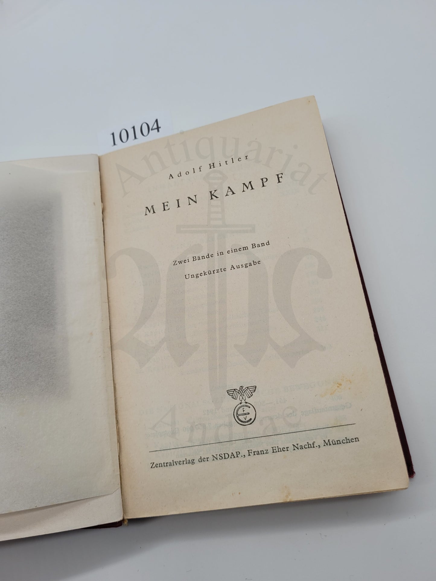 Mein Kampf Tornisterausgabe 1942 (Druckschrift)