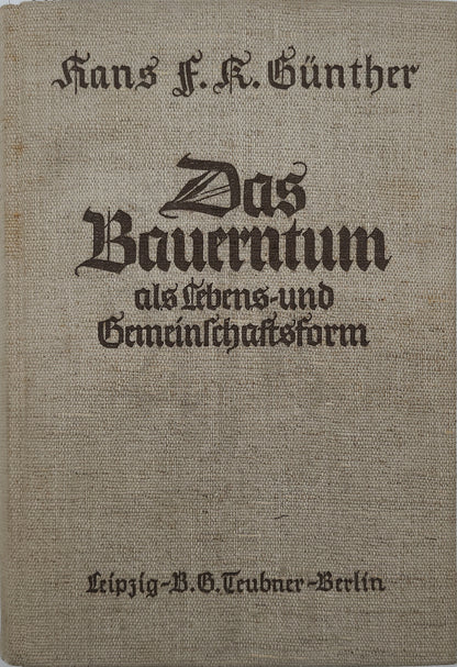 Das Bauerntum (Erstauflage)