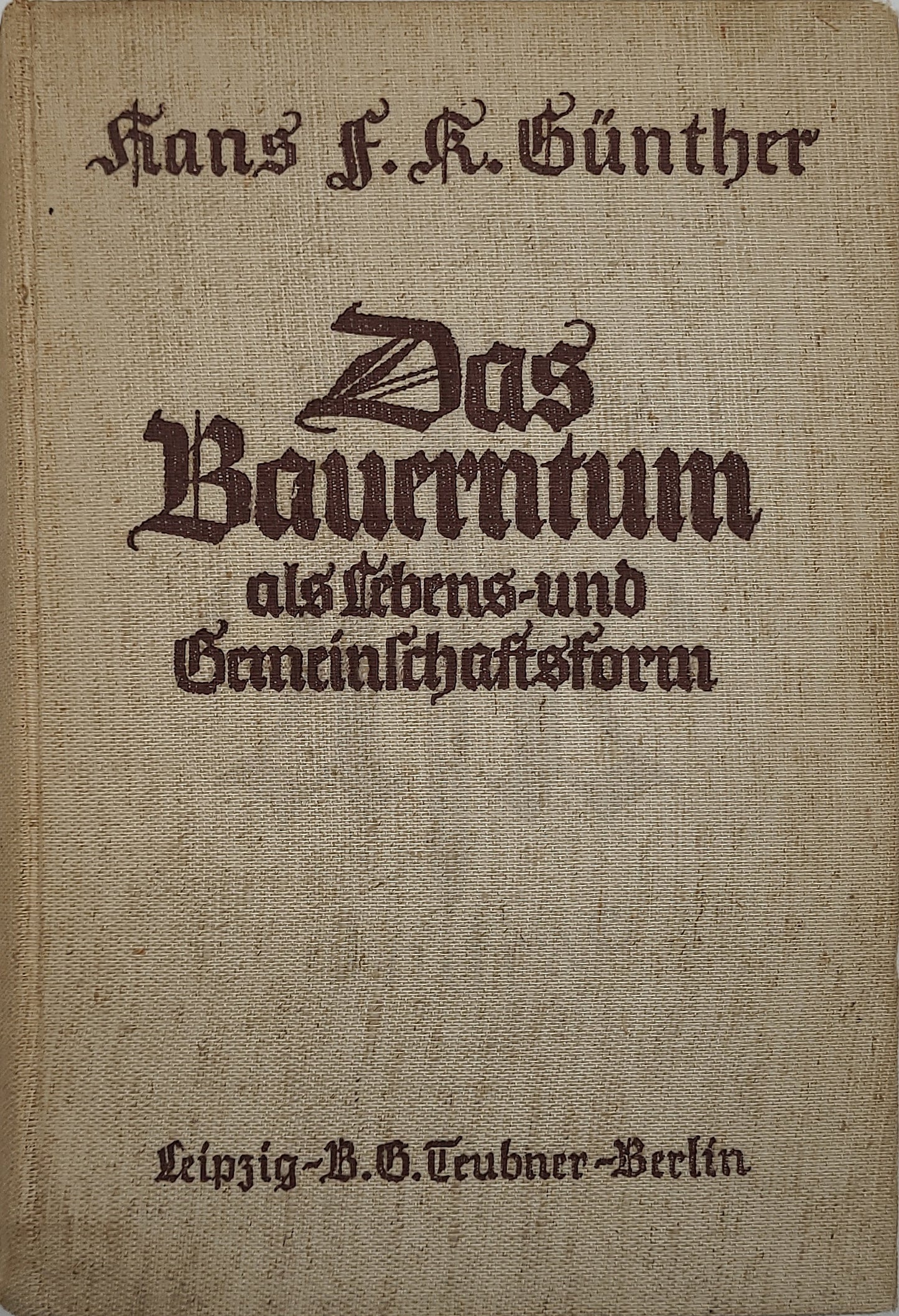 Das Bauerntum