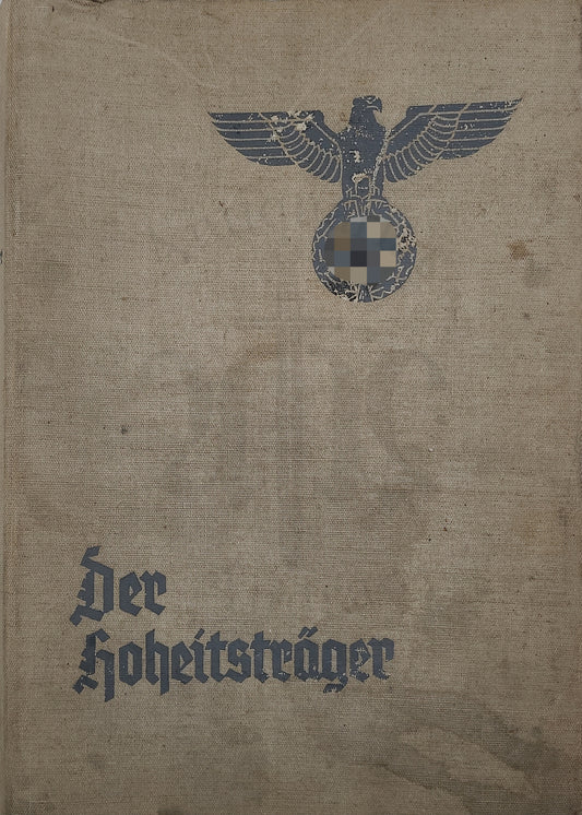 Der Hoheitsträger 1937/38 (Binder) (Selten)