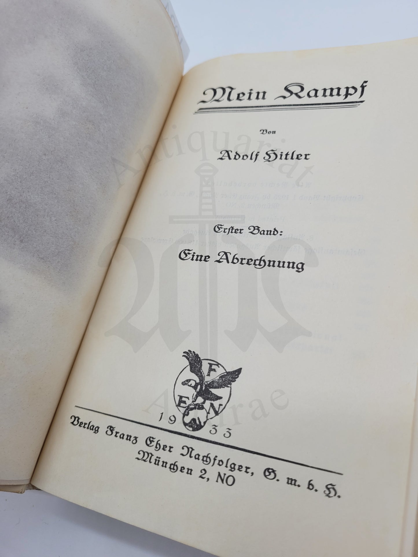Mein Kampf Taschenbuchausgabe (Doppelband)