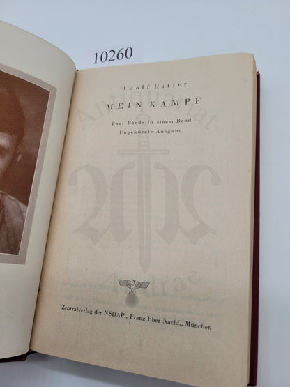 Mein Kampf Tornisterausgabe 1942 (Druckschrift)