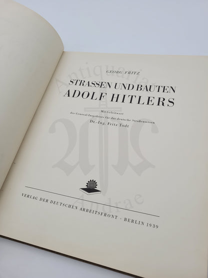 Strassen und Bauten Adolf Hitlers