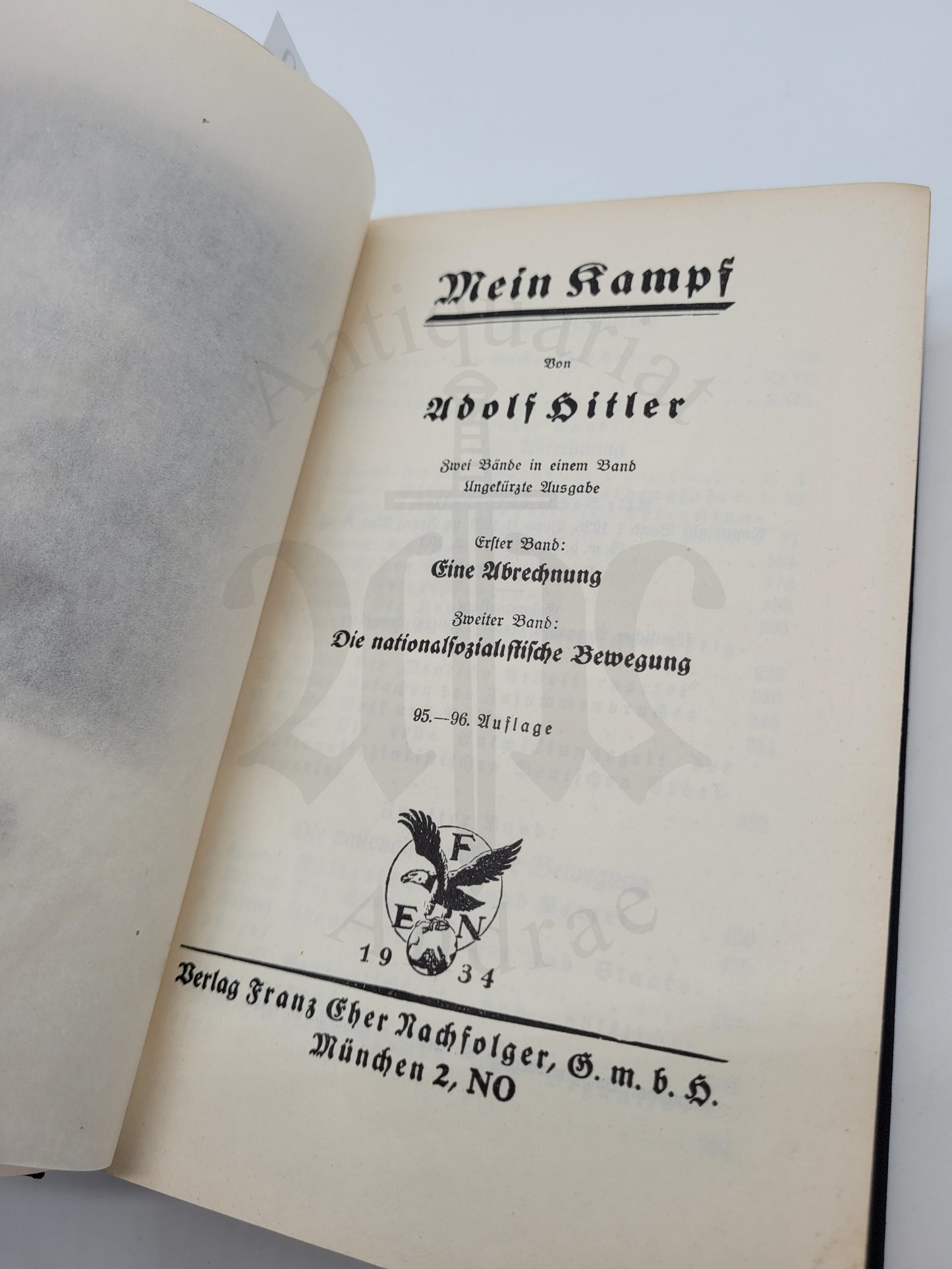 Mein Kampf Volksausgabe 1934