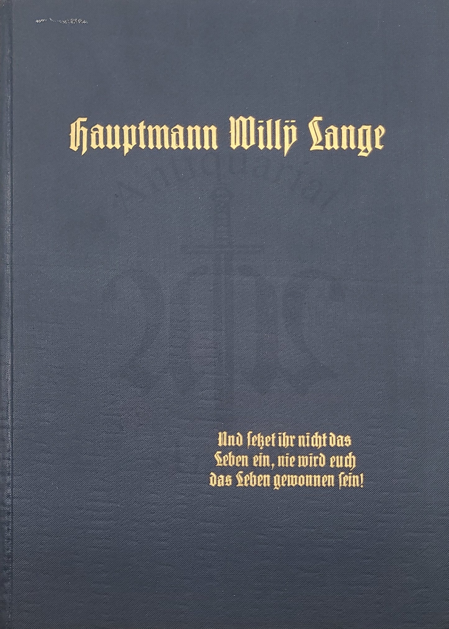 Hauptmann Willy Lange