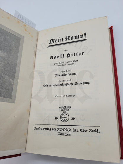 Mein Kampf Beamtenausgabe