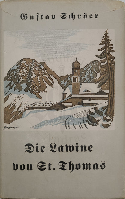 Die Lawine von St. Thomas (Orig. Schutzumschlag)