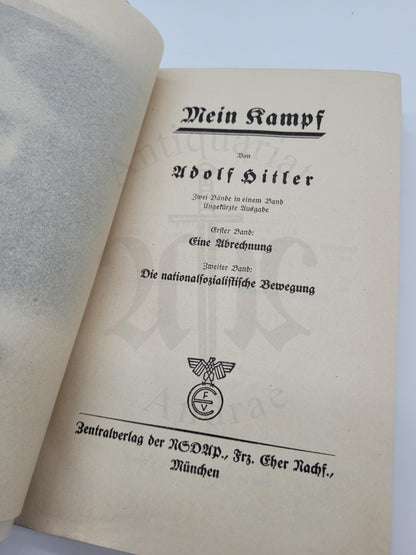 Mein Kampf Volksausgabe 1942 (Mint)