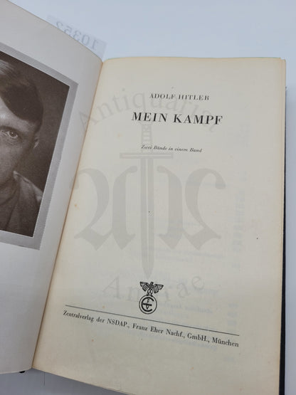 Mein Kampf Volksausgabe 1941 (Druckschrift)