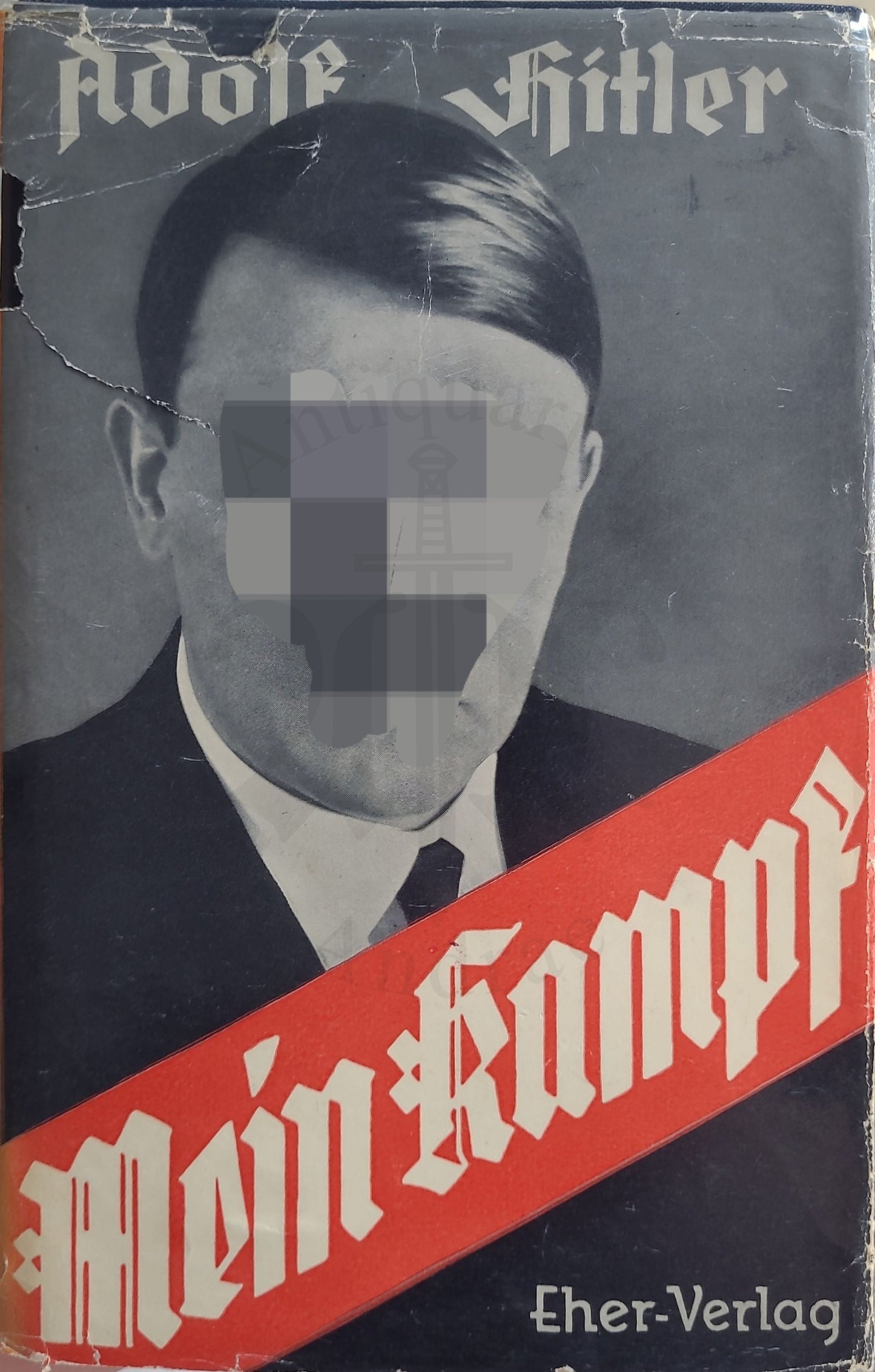 Mein Kampf Volksausgabe 1942 (Druckschrift) (Orig. Schutzumschlag)