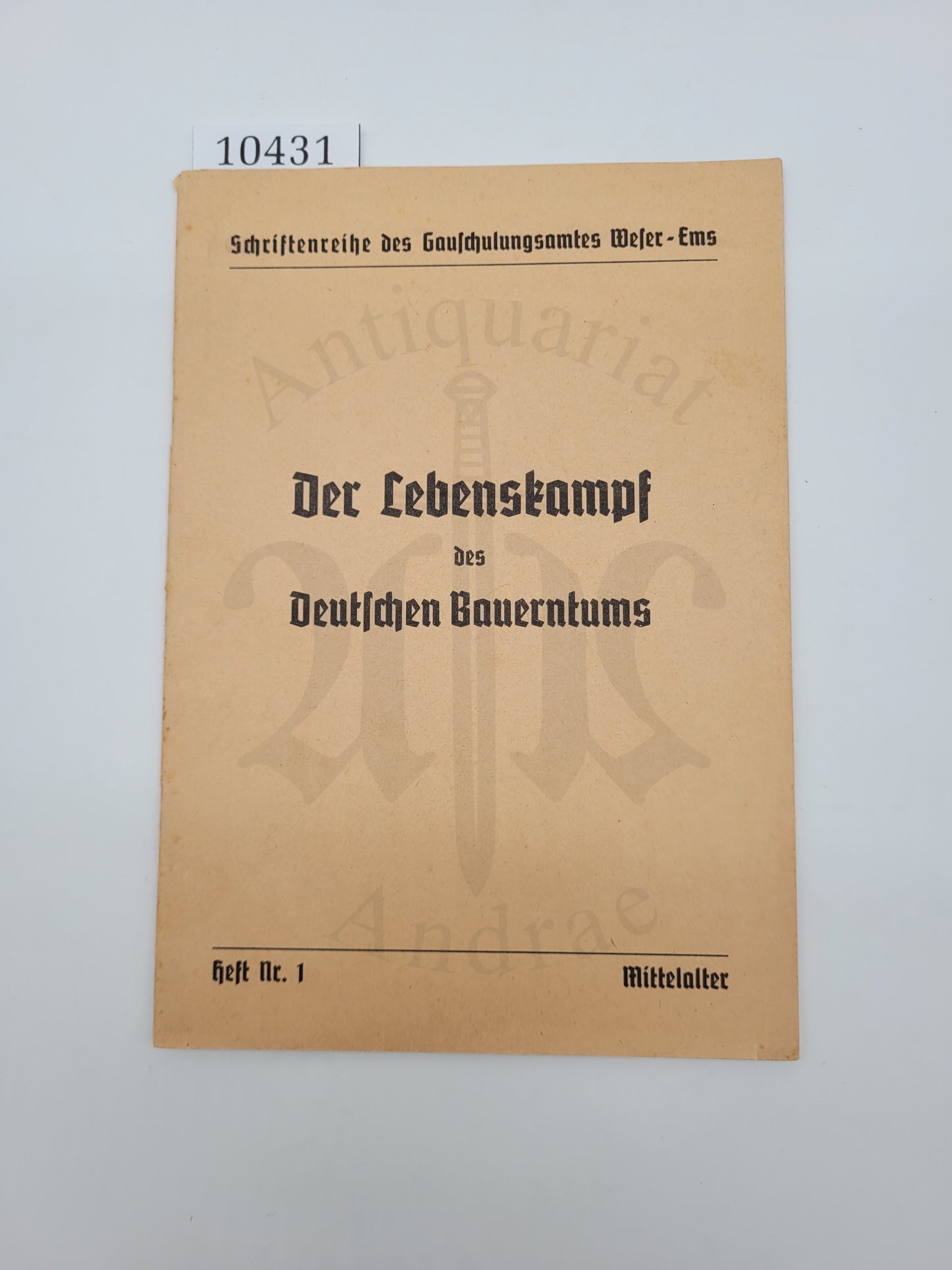 Der Lebenskampf des deutschen Bauerntums