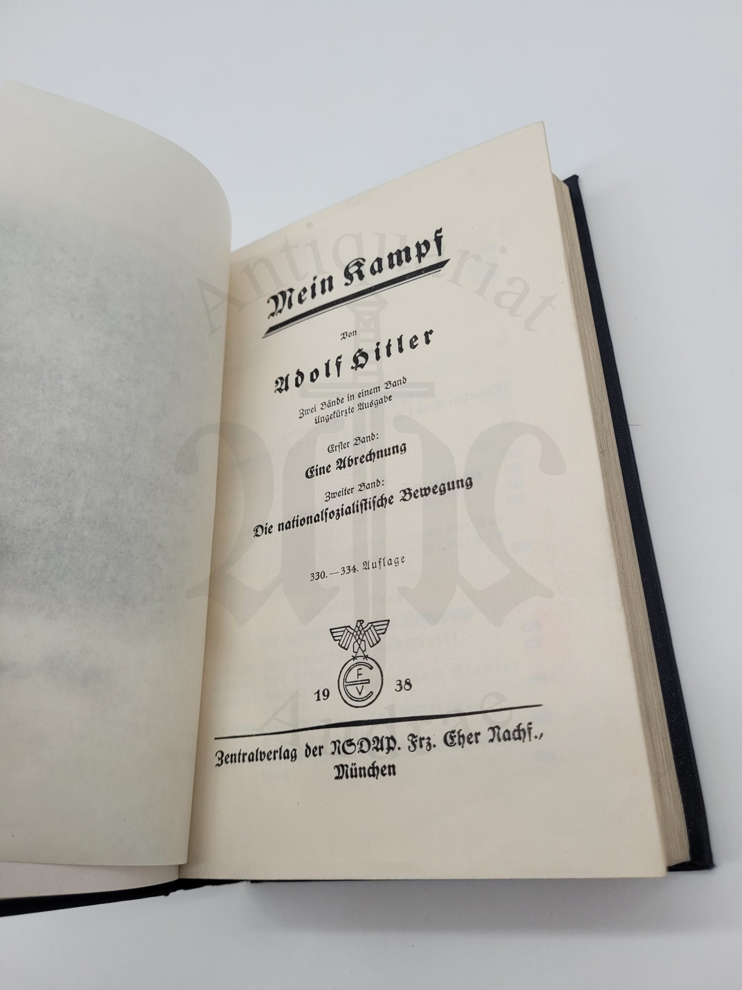 Mein Kampf Volksausgabe 1938