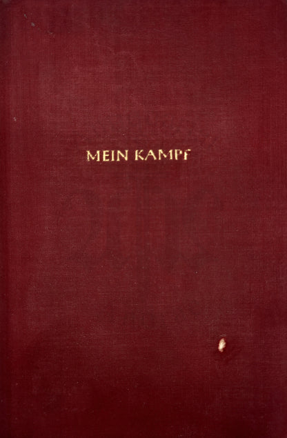 Mein Kampf Tornisterausgabe 1942 (Druckschrift)