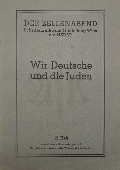 Wir Deutsche und die Juden