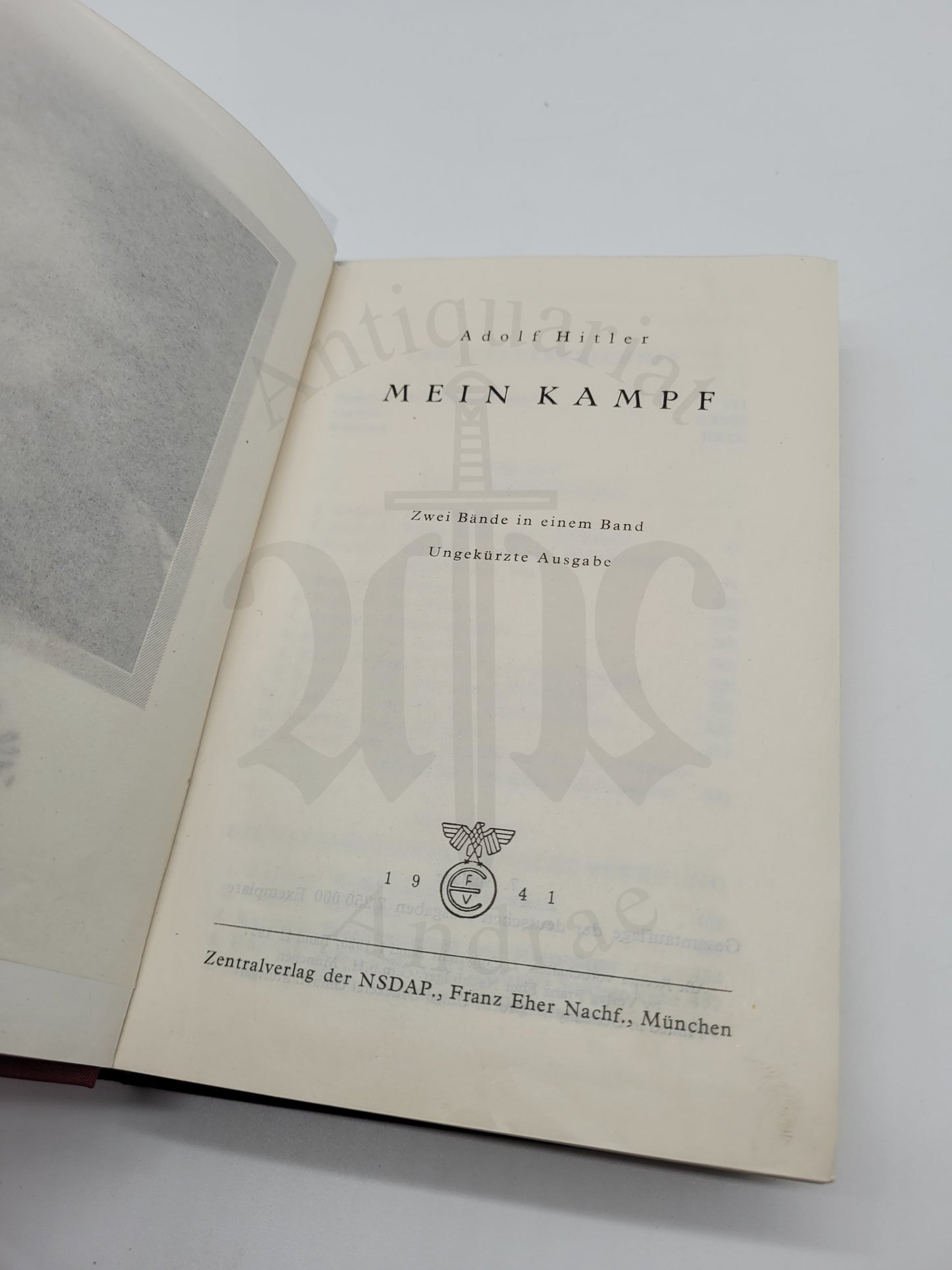 Mein Kampf Tornisterausgabe 1941 (Druckschrift)