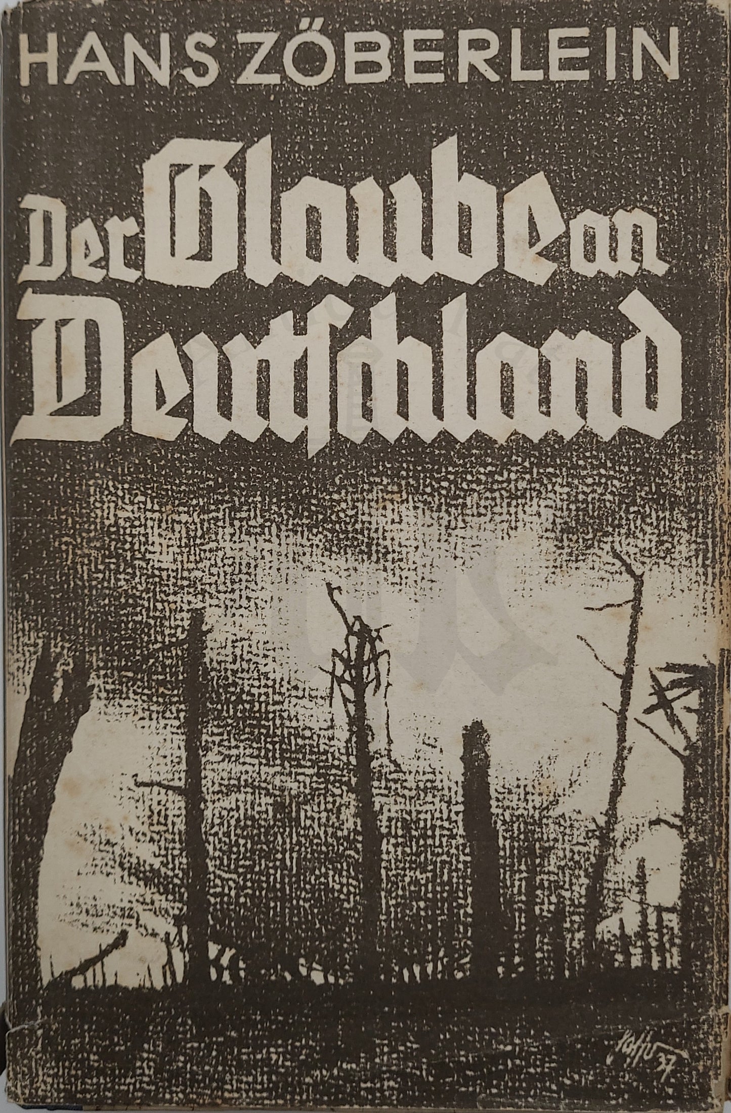 Der Glaube an Deutschland (Original Schutzumschlag)